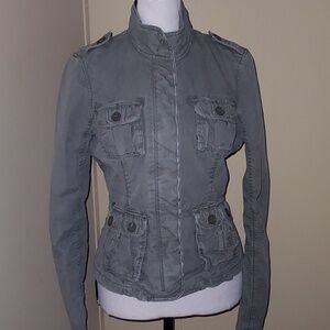 Abercrombie & Fitch Green Utility Jacket